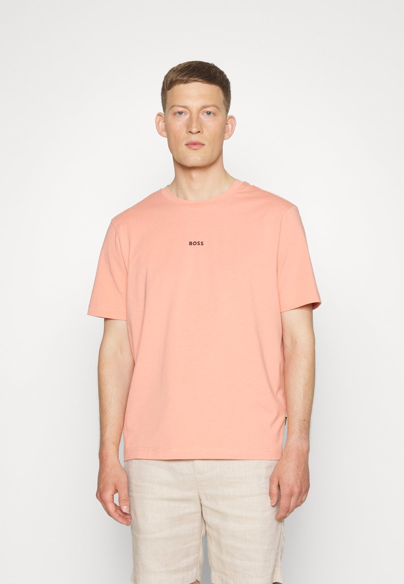 BOSS TCHUP - T-shirt básica - light/pastel red