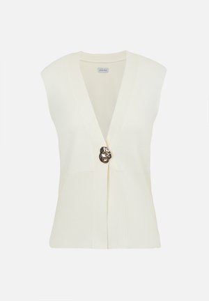 Anna Field, KNIT - Waistcoat - cream/sand
