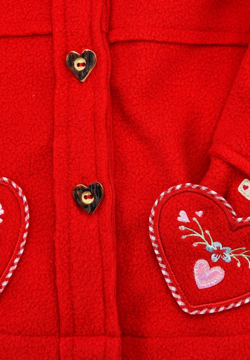 Kinder Pullover | Alpenglück TRACHTEN Strickjacke rot - UW73143 Kinder Pullover | Alpenglück TRACHTEN Strickjacke rot - UW73143