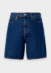 LOOSE - Jeans Shorts - dark blue