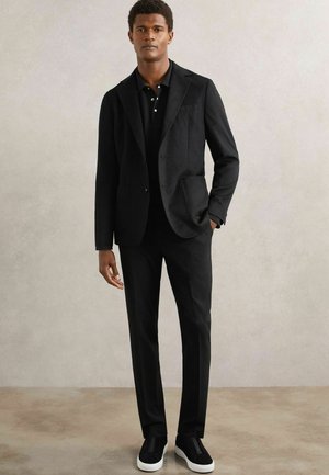REGULAR FIT - TIVOLLI - Bluză polo - black