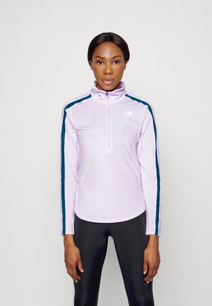 ACCELERATE HALF ZIP - Långärmad tröja - astral glow