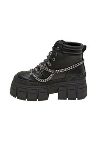 GOSPHER HIKE MID   - Botines con plataforma - black