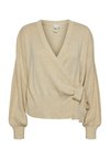 YASASSI WRAP CARDIGAN - Kardigán - birch