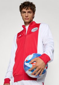 adidas Performance AJAX DNA TRACK TOP - Klubbklær - white/bold red