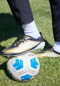 F50 ELITE FG MESSI - Firm-ground football boots - gold metallic/footwear white/core black