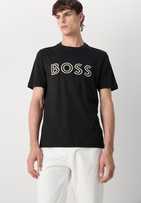 BOSS TEE - T-shirt imprimé - black
