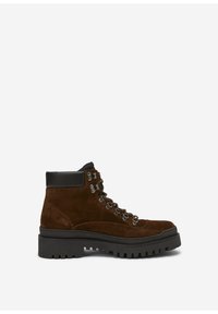 Marc O'Polo Schnürstiefelette - coffee