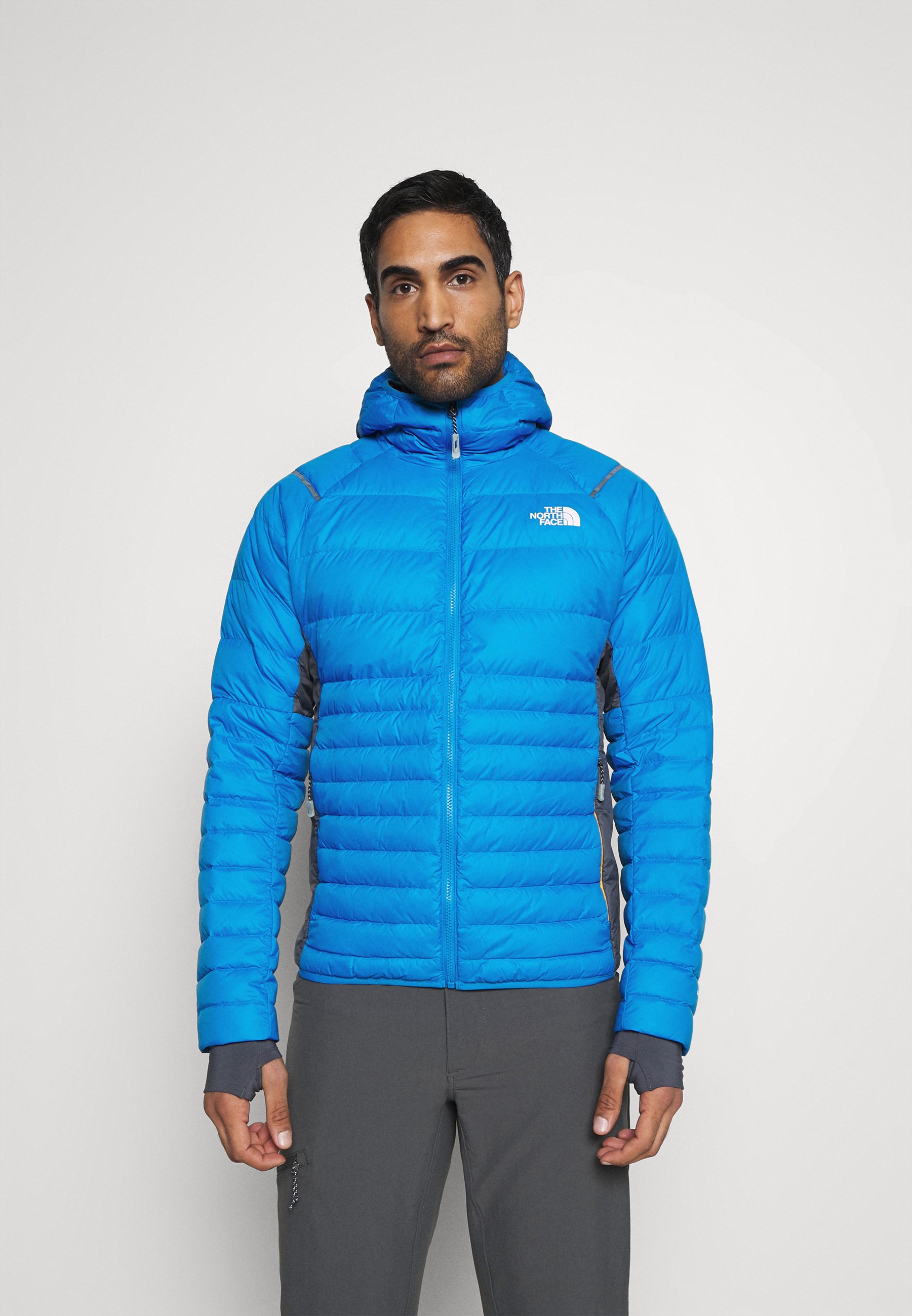 The North Face Speedtour Hoodie Daunenjacke Blue Light Grey Blau Zalando De