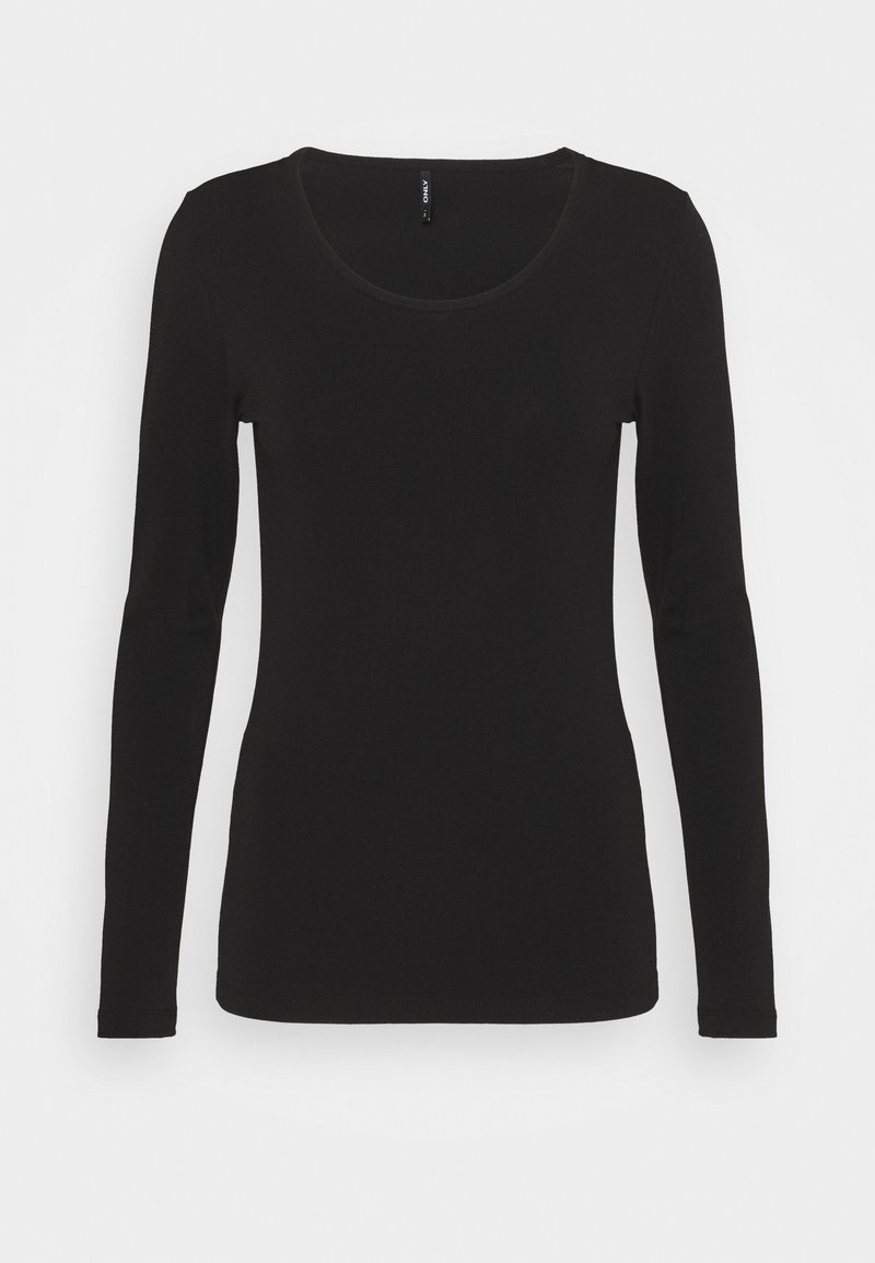 Tee-shirt À Manches Longues Homme BAS NET COL RL Noir UMBRO