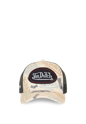 Von Dutch, CAFE UNISEX - Gorra - light beige navy