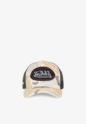 Von Dutch, CAFE UNISEX - Gorra - light beige navy