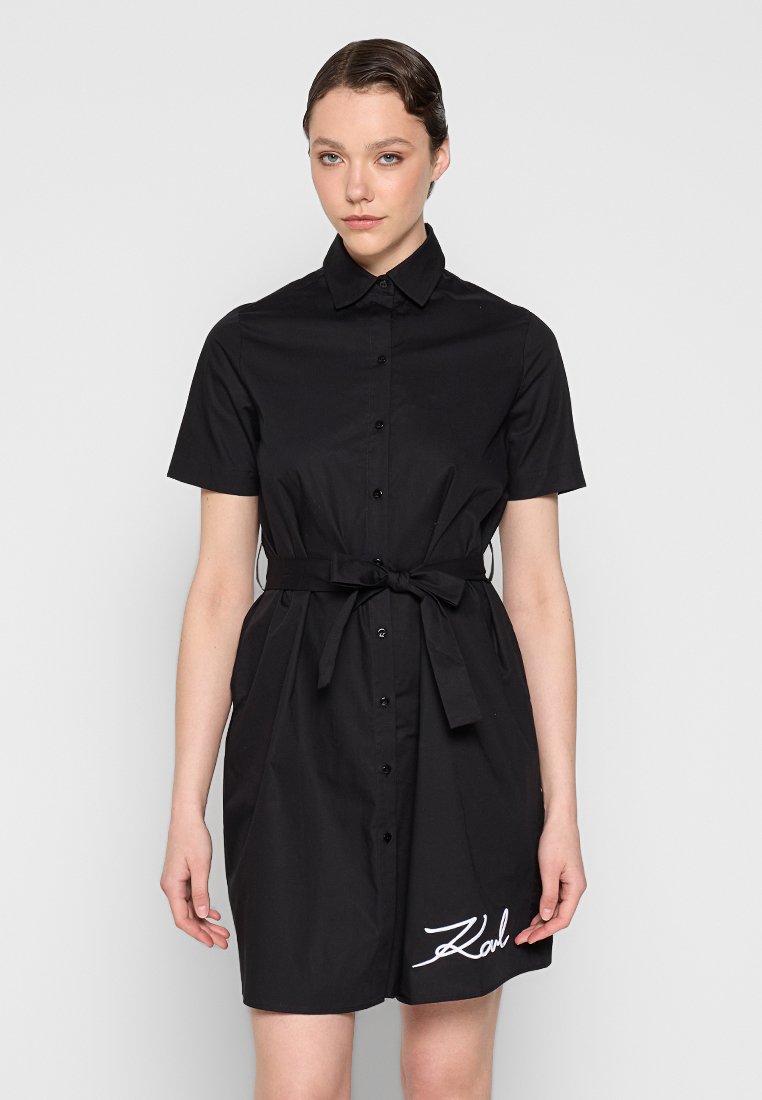 Karl Lagerfeld Blousejurk zwart