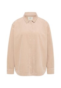 LANIUS Button-down blouse - nude/beige - Zalando