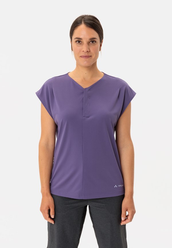 ADLUX  - T-Shirt basic - mulberry