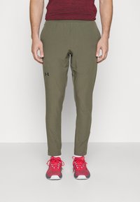 Under Armour UNSTOPPABLE - Spodnji deli trenirk - marine od green