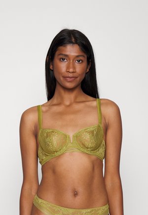 Underwired bra - mangrove-grün