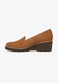 Niet geselecteerd, brown suede