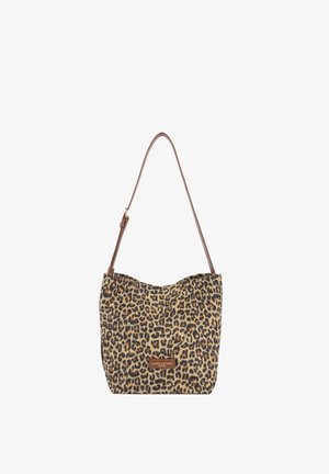 LANCASTER, JUNGLE - Borsa a mano - sable léopard