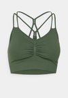 DEFINE SEAMLESS SCRUNCH BRA - Sujetadores deportivos con sujeción media - autumn green