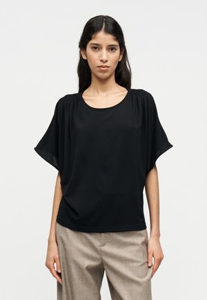 GIOSTRA - Βασικό μπλουζάκι - black