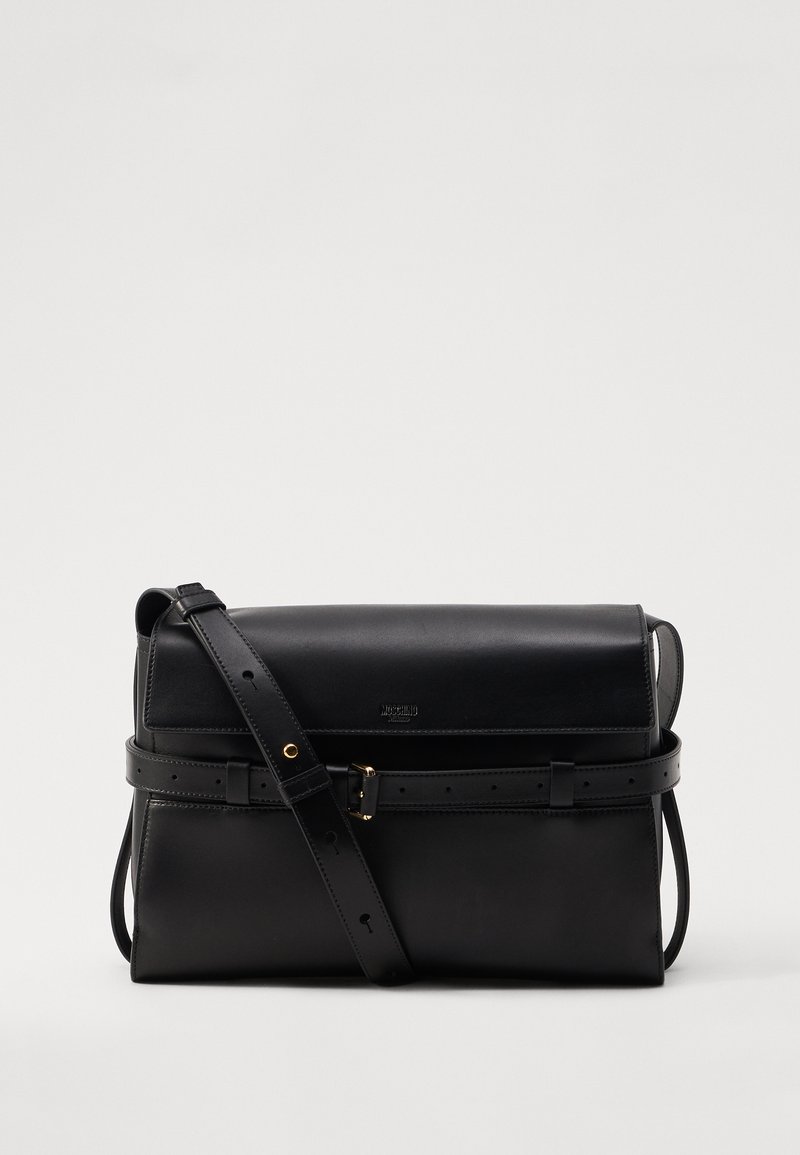 MOSCHINO - TIE ME - Torba preko tijela - nero, Povećaj