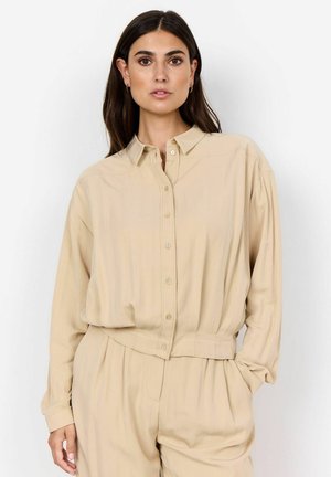 SC-PAIGE 1 - Button-down blouse - beige