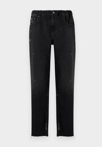 PANTS POCKETS - Sirgete säärtega teksad - black