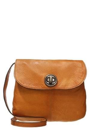 Skuldertasker - cognac