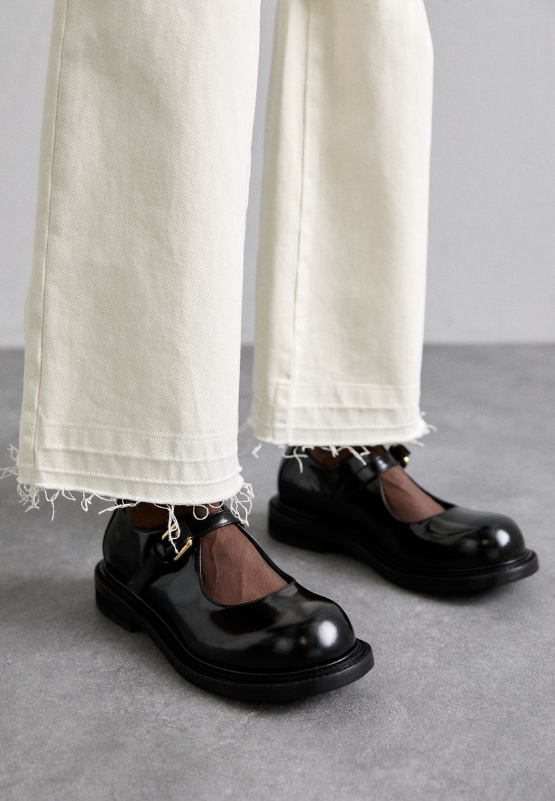 MOSCHINO - SCARPA DONNA - Scarpe senza lacci - nero, Ingrandire