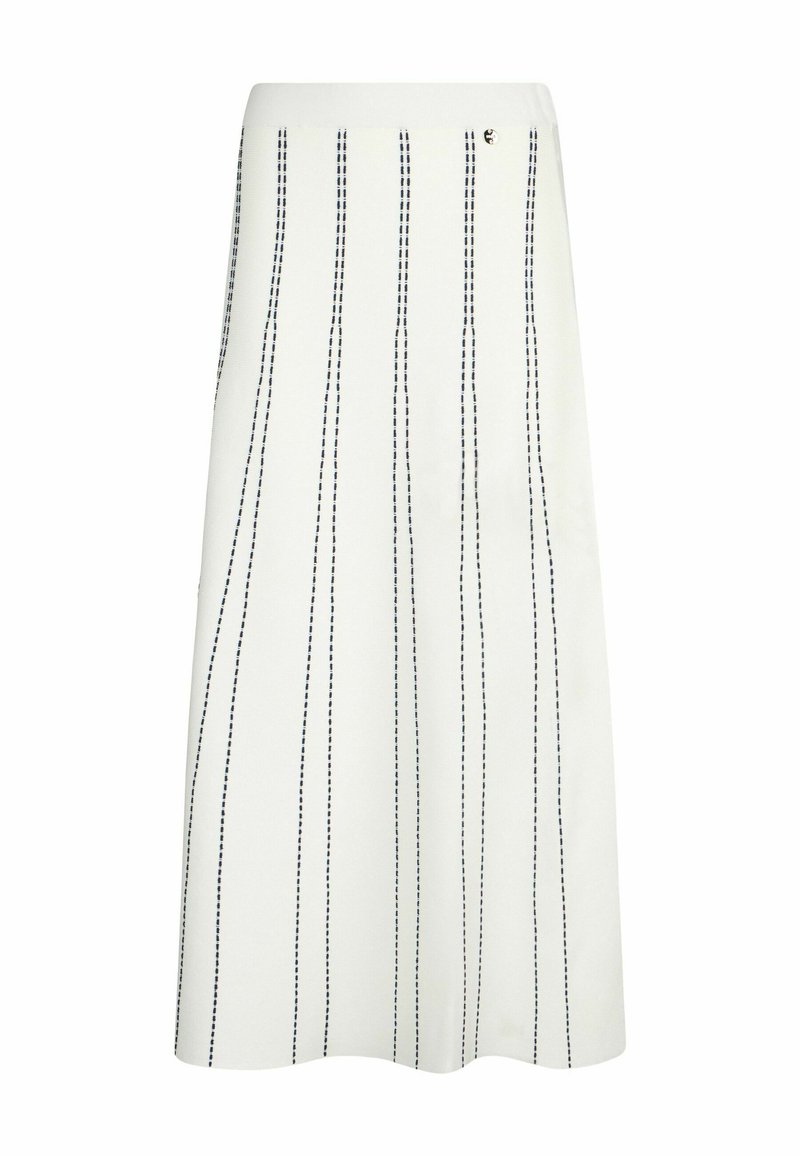 LIU JO AUS STRICK - A-line skirt - white - Zalando.ie