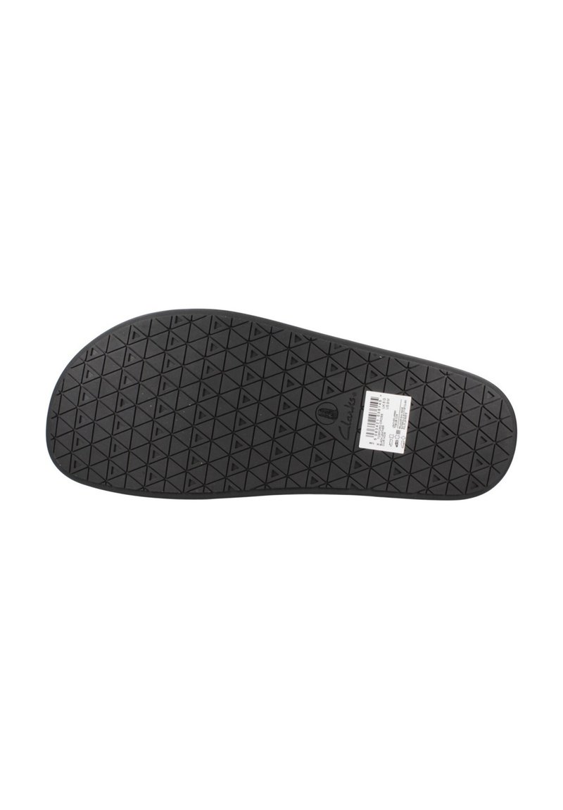 Clarks Torford CrossSlide Sandaal voor heren, Zwart leder, 45 EU