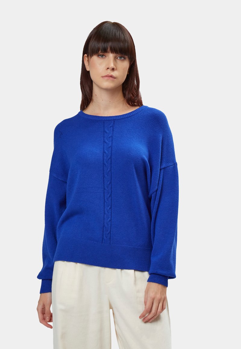 INFLUENCER CENTRAL CABLE PULL - Jersey de punto - royal