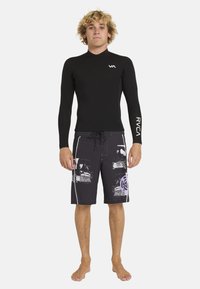 RVCA 2MM BALANCE MIT BACKZIP  - Rash vest - blk