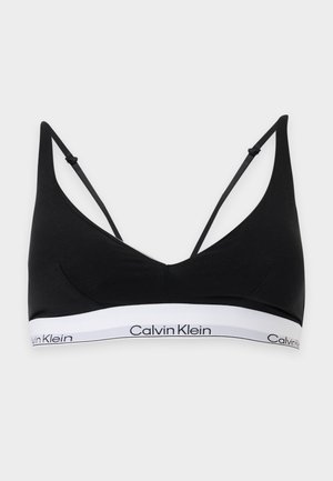 Calvin Klein Underwear, PUSH UP TRIANGLE BRA - ICON COTTON MODAL - Soutien-gorge push-up - black