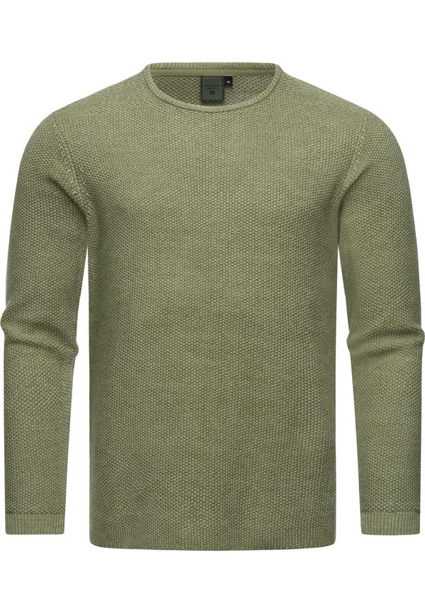 KNITSON - Strickpullover - olive