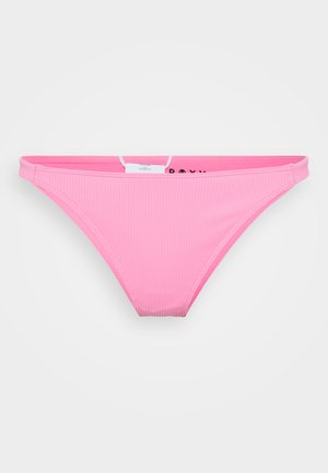 Roza kopalke z rebrastim materialom, klasičnega kroja z ozkimi stranmi in oznako blagovne znamke na notranji pasu.