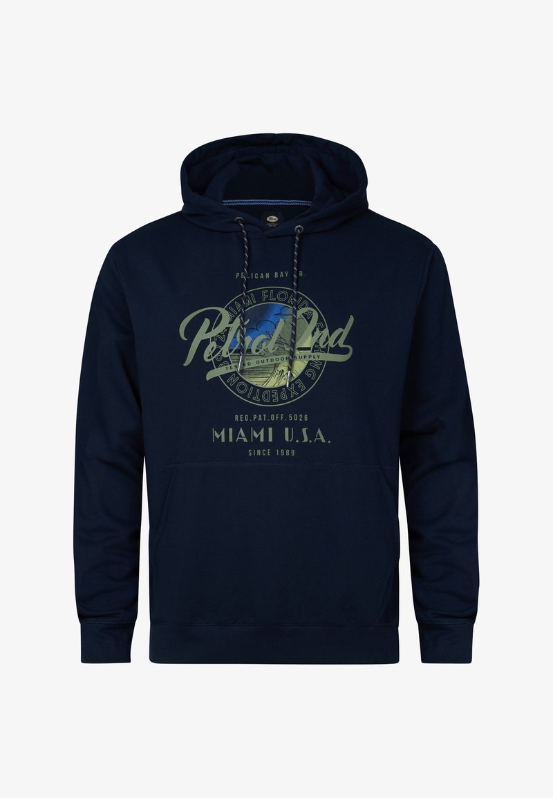 Petrol Industries ARTWORK BISCAYNESIDE Kapuzenpullover navy