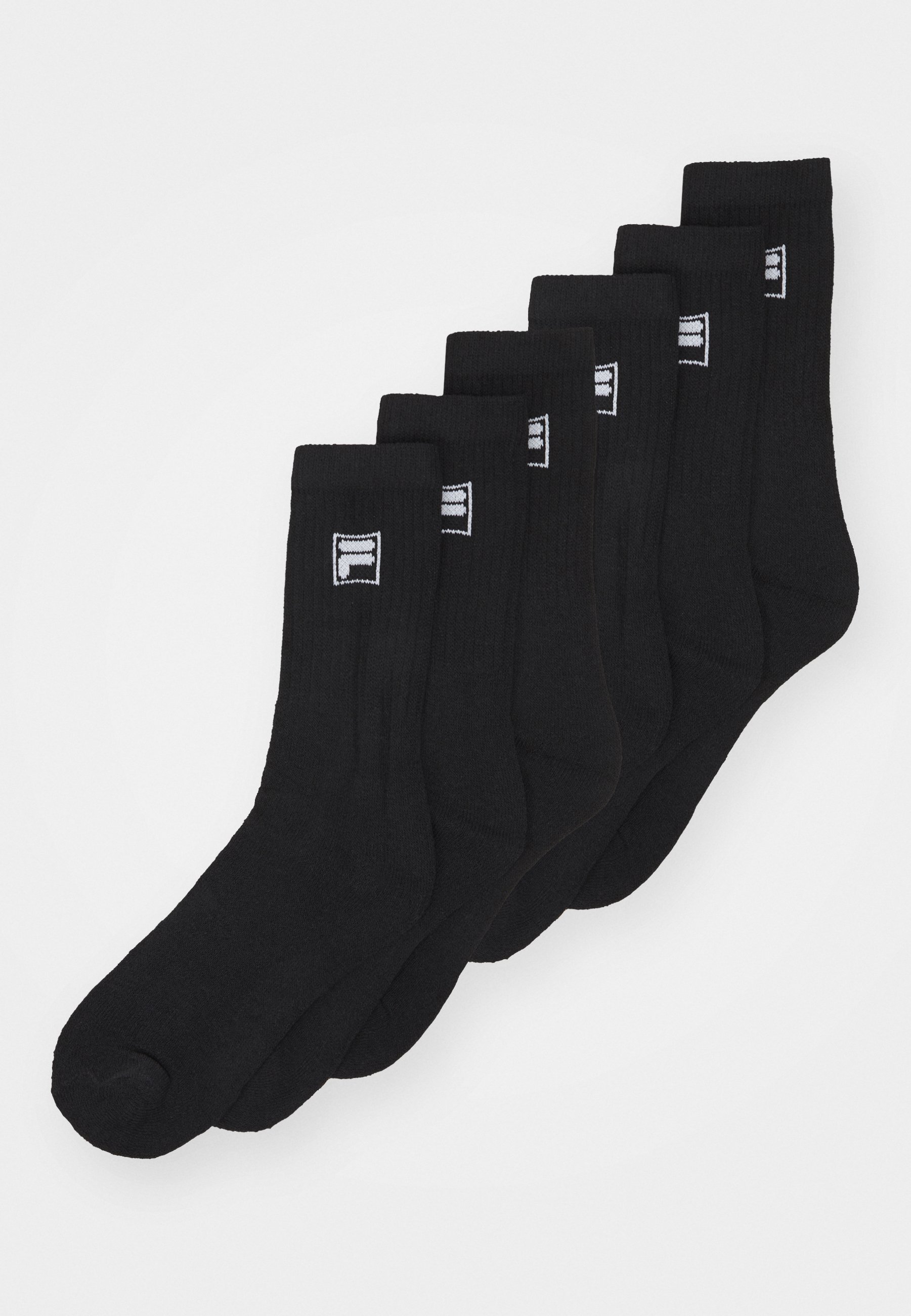 Fila CREW TENNIS PACK UNISEX Socks black