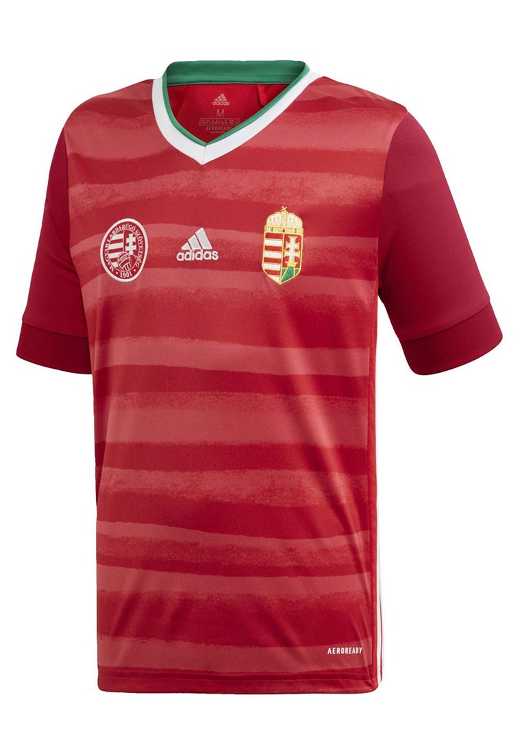 Kids HUNGARY HFF HOME AEROREADY JERSEY - Club wear Kids HUNGARY HFF HOME AEROREADY JERSEY - Club wear