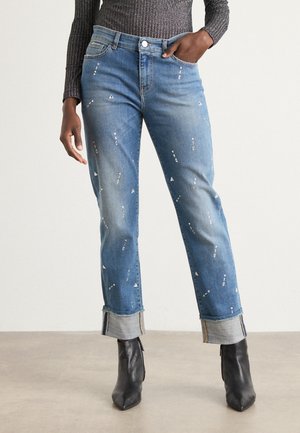 Marc Cain Jeans straight leg - vintage blue