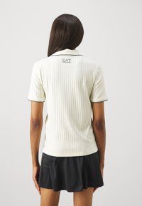 EA7 Emporio Armani GOLF CLUB - Polokošeľa - star white