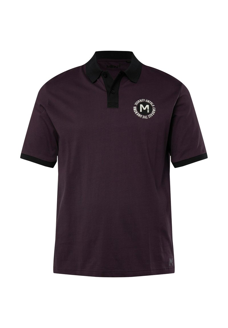 Men Plus Polo dark violet/viola