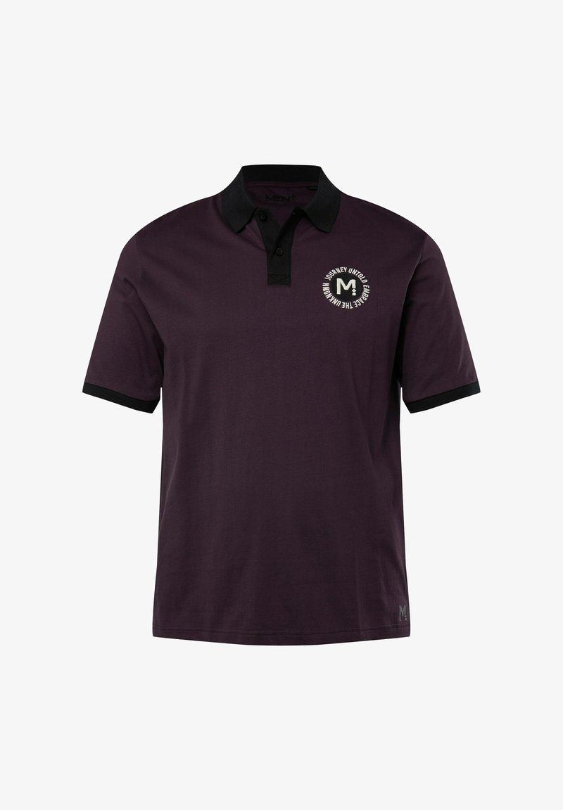 Men Plus Polo dark violet/viola
