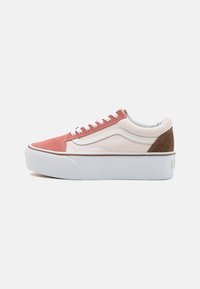 Vans - OLD SKOOL STACKFORM - Edzőcipő - earthy blocking multi color Miniatűr kép 1