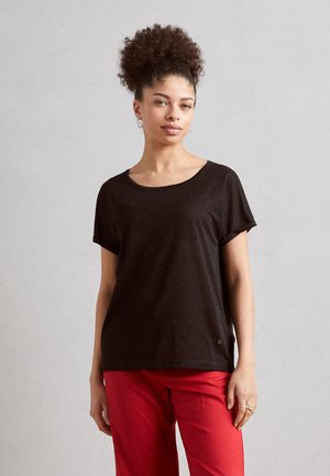 KAY - T-shirt basic - black