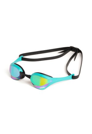 ULTRA SWIPE MIRROR WETTKAMPF - Occhialini da nuoto - emerald peacock