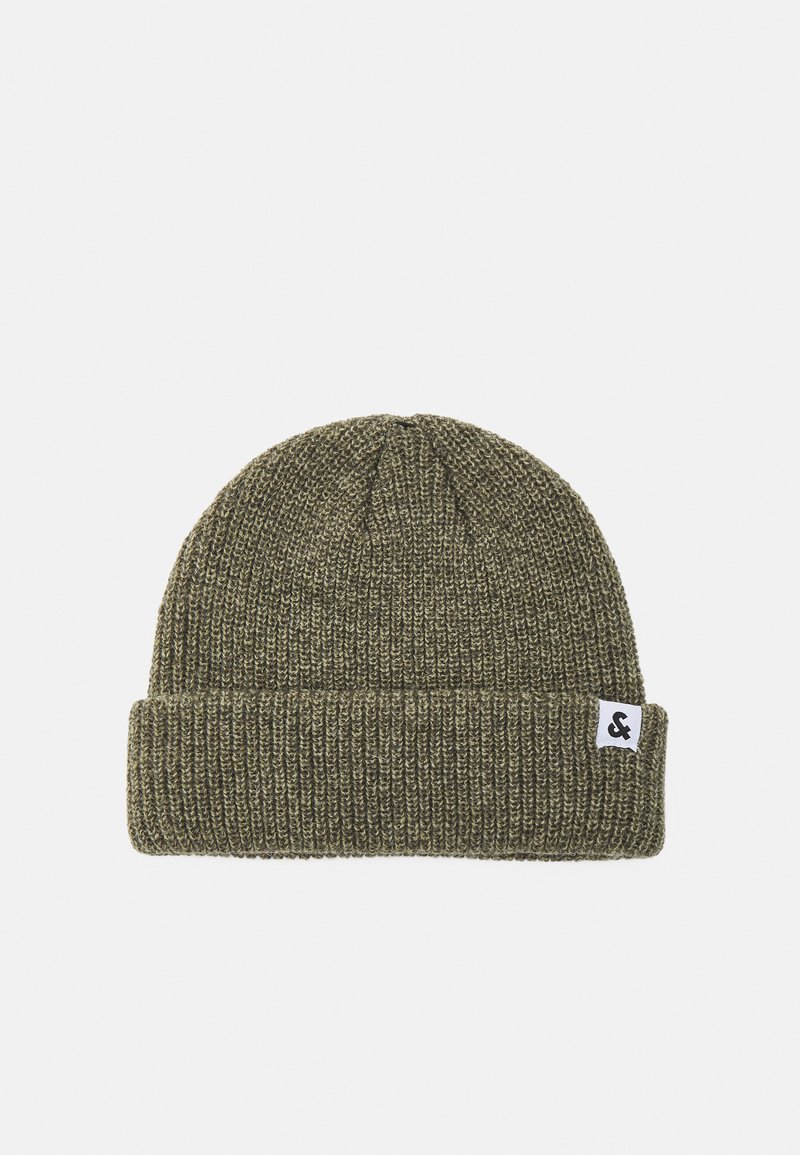 Jack & Jones JACTWISTED SHORT BEANIE UNISEX - Gorro - forest night