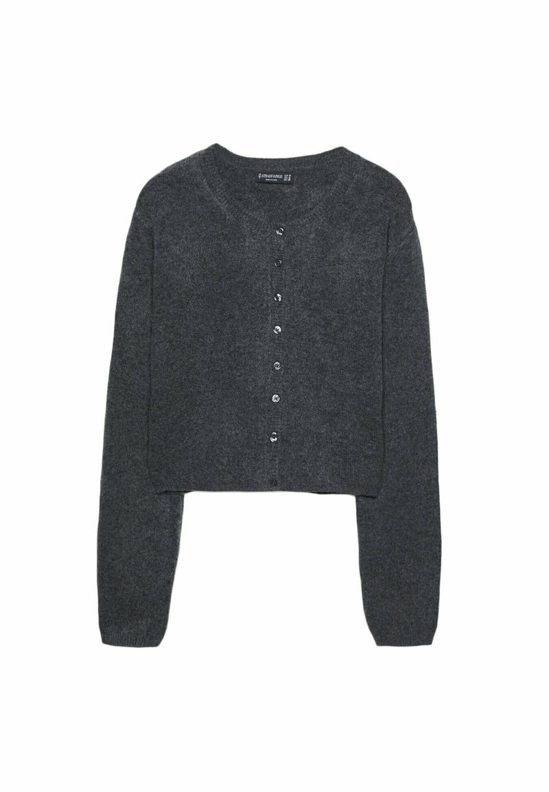 Stradivarius Vest donkergrijs Stradivarius Vest donkergrijs