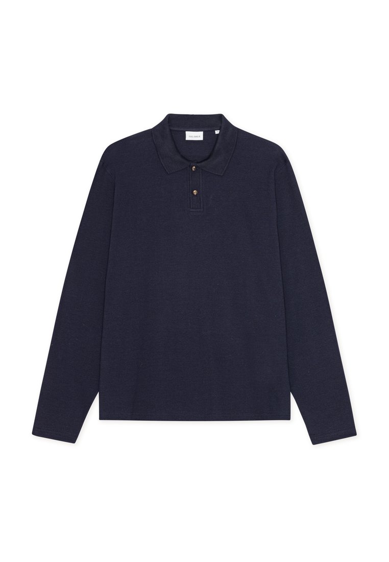 Les Deux Poloshirt donkerblauw Les Deux Poloshirt donkerblauw